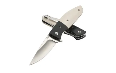 Columbia River CRKT CURFEW WHITE 3.10" PLAIN EDGE