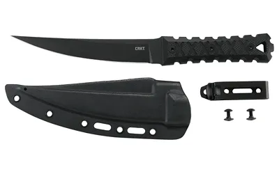 Columbia River CRKT HZ6 BLACK 6.50" PLAIN EDGE