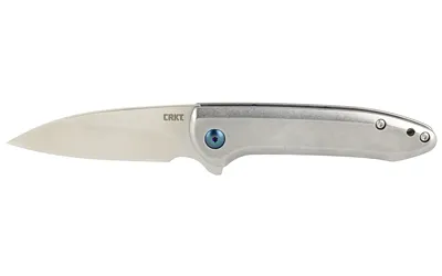 Columbia River CRKT DELINEATION SILVER 2.94" PLAIN