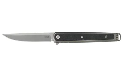 Columbia River CRKT SEIS BLACK 3.32" PLAIN EDGE