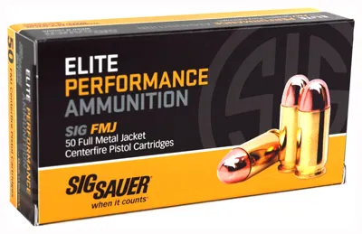 Sig Sauer Elite Ball FMJ E45BA3-50