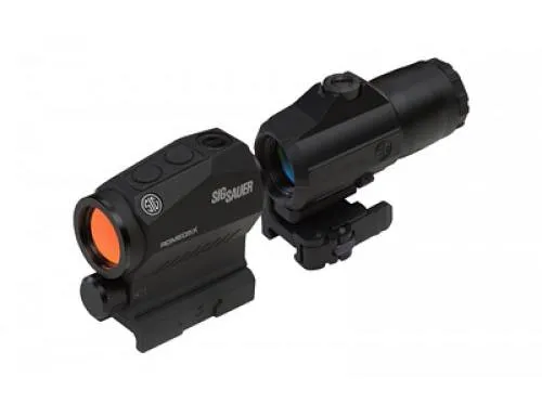 Sig Sauer SIG OPTICS ROMEO5/JULIET3X MAGNIFIER COMBO 2MOA BLACK