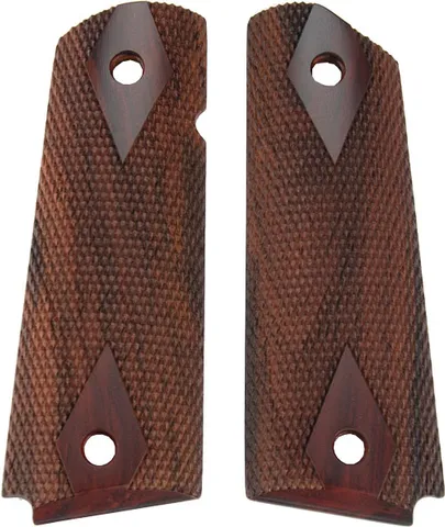 Ed Brown ED BROWN GRIPS 1911 GOVT. DOUBLE DIAMOND COCOBOLO