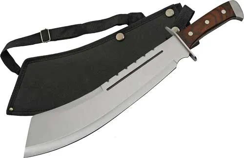 SZCO Rite Edge SZCO RITE EDGE 13.5" WOOD BULLY MACHETE SS BLADE W/SHTH