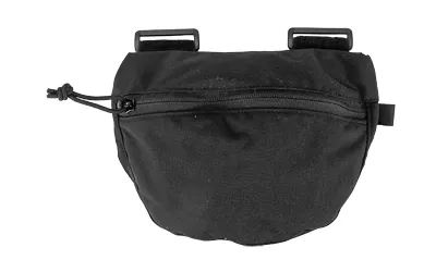 Grey Ghost Gear GGG GHP PC LOW ZIPPER POUCH BLACK