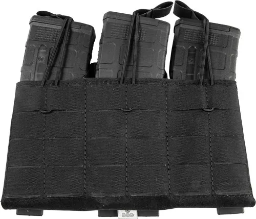 Grey Ghost Gear GGG COMP TRIPLE MAG PANEL 5.56 BLK