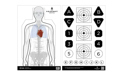 Action Target ACTION TGT FC DBL SIDE TRNG 100PK