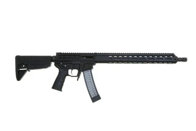 Wraithworks Wraithworks WARSCORP9 Side-charging AR Rifle - Black | 9mm | 16" Barrel | 13" M-LOK Rail | Accepts Scorpion Mags