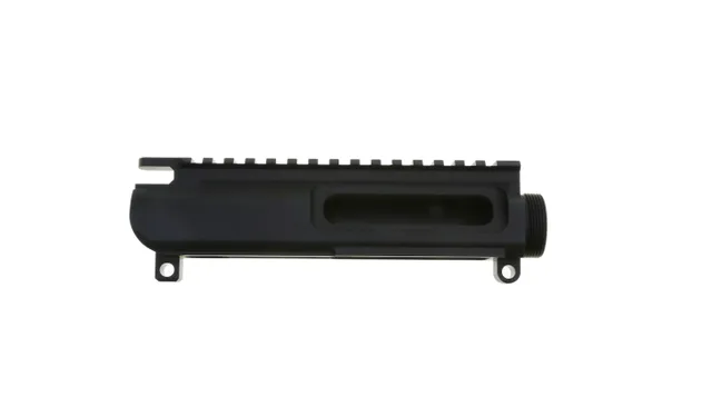 Wraithworks Wraithworks Billet Slick Side AR-15 Upper Receiver - Black | No Forward Assist or Brass Deflector