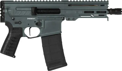 CMMG CMMG PISTOL DISSENT MK4 .300 BLK 6.5" 30RD CHARCOAL GREEN