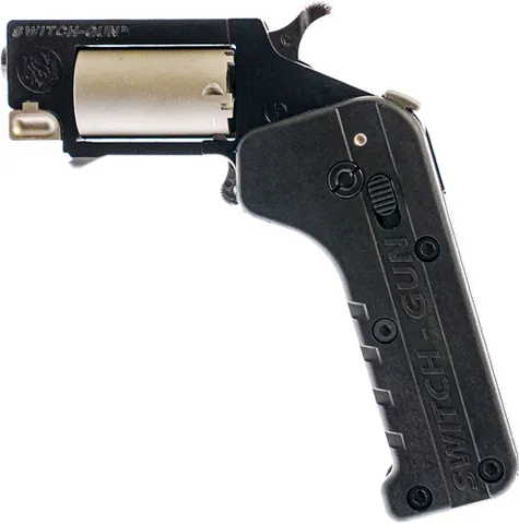 Standard Mfg STAND MFG SWITCH GUN 22 LR 5 SHOT BLUED CAN BE FOLDED