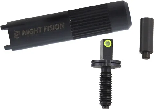 Night Fision NIGHT FISION AR-15/10 TRITIUM ADJUSTABLE POST YELLOW DOT SG