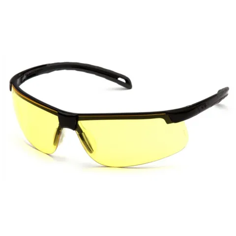 Pyramex Safety Products EYEWEAR EVERLITE BLK/AMB