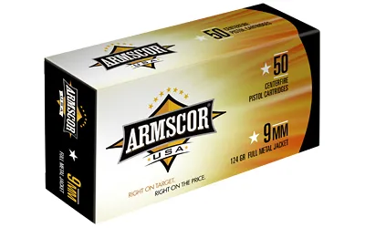 Armscor 9mm Luger FMJ FAC94