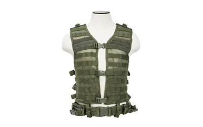 NCStar NCSTAR VISM MOLLE VEST MED-2XL GRN