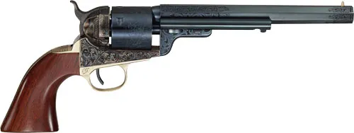 Cimarron CIMARRON 1851RM WB HICKOK .38SPL CHARCOAL BLUED ENGRAVED