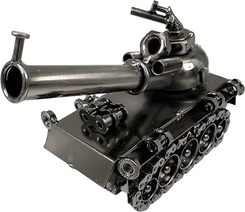 Ravenwood International RW MINIS NON-FIRING TANK TURRET SPINS 1:5 SCALE REPLICA