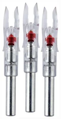 Nockturnal NOCKTURNAL LIGHTED NOCK GT-SERIES RED 3/PACK