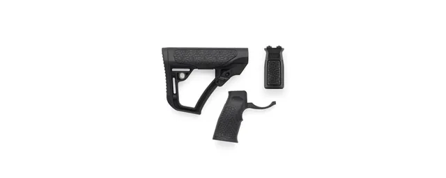 Daniel Defense DANIEL DEF. AR15 FURNITURE KIT M-LOK MILSPEC BLACK