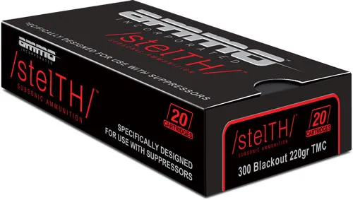 AMMO INCORPORATED STELTH 300 BLACKOUT 220GR TMC 20/200