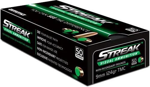 AMMO INCORPORATED Streak Visual (GREEN) 9124TMCSTRKGRN50