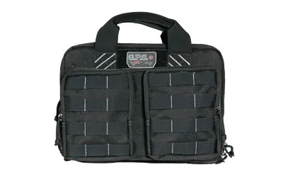 G*Outdoors Tactical Quad Plus 2 Pistol Case T1311PCB