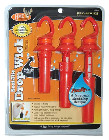 HME HME SCENT DISPENSER SEAL-TITE DROP WICK ORANGE 3-PACK