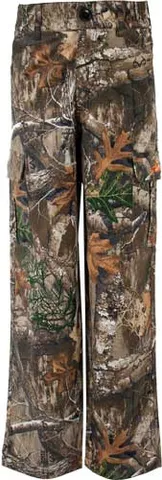 HABIT HABIT BEAR CAVE 6-POCKET YOUTH CAMO PANT REALTREE EDGE MEDIUM