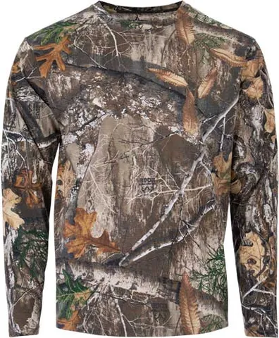 HABIT HABIT BEAR CAVE LONG SLEEVE TEE REALTREE EDGE LARGE