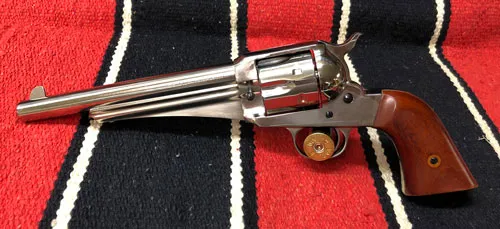 Cimarron CIMARRON 1875 OUTLAW .45LC FS 7.5" NICKEL WALNUT