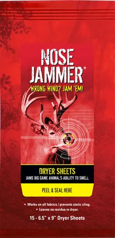 Nose Jammer NOSE JAMMER DRYER SHEETS W/ NOSE JAMMER FORMULA