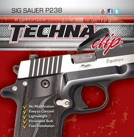 Techna Clip P238-BR