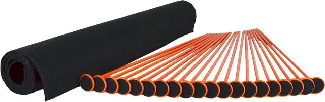 Gun Storage Solutions GSS MEDIUM RIFLE ROD KIT 20ORG RIFLE RODS .22 CAL 19"X30"