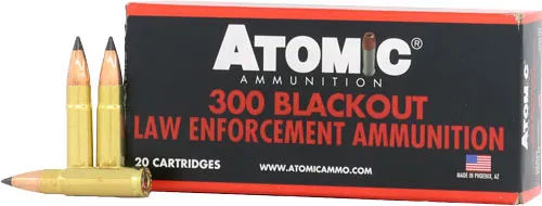 Atomic Ammunition ATOMIC AMMO .300AAC BLACKOUT 110GR. VARMAGEDDON LE 20-PACK