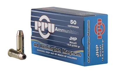 PPU PPU 44MAG JHP 240GR 50/500