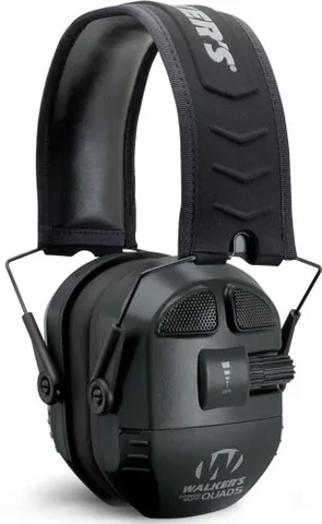 Walkers Game Ear Ultimate Series Power Muff Black GWPXPMB