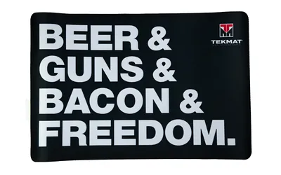 TekMat TEKMAT MAT BEER/GUNS/BACON & FREEDOM