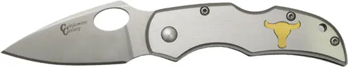 American Buffalo ABKT CATTLEMANS CUTLERY DUECE LOCKBACK 2.5" BLADE W/ CLIP